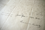 Autogramm von Jacob und Wilhelm Grimm 