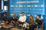 Laurenta, Weber, Matic, Sansevic, Mehadzic at Press conference ZFF 2013.; photographer Nina Ðurðeviå