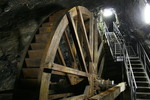 Das Kunstrad im Roeder-Stollen diente vor 200 Jahren dem Antrieb von Pumpen für die Entwässerung der Grube.