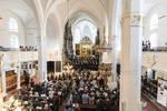 Thuringia Bach Festival, Weimar, Bach Cantata Academy Ensemble with Helmuth Rilling. Photo: Marco Borggreve.