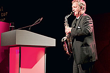 Jürgen Bachmann beim Kulturmarken-Award 
